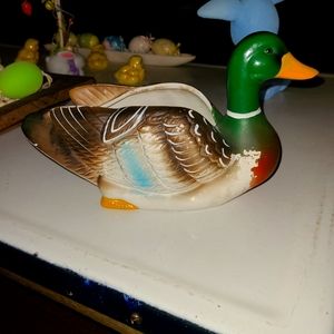 Vintage napco duck planter